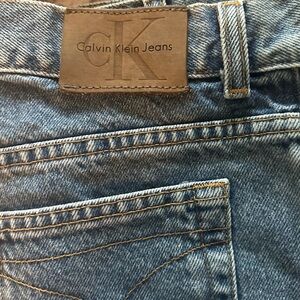 Calvin Klein Vintage Jean Shorts High Waist